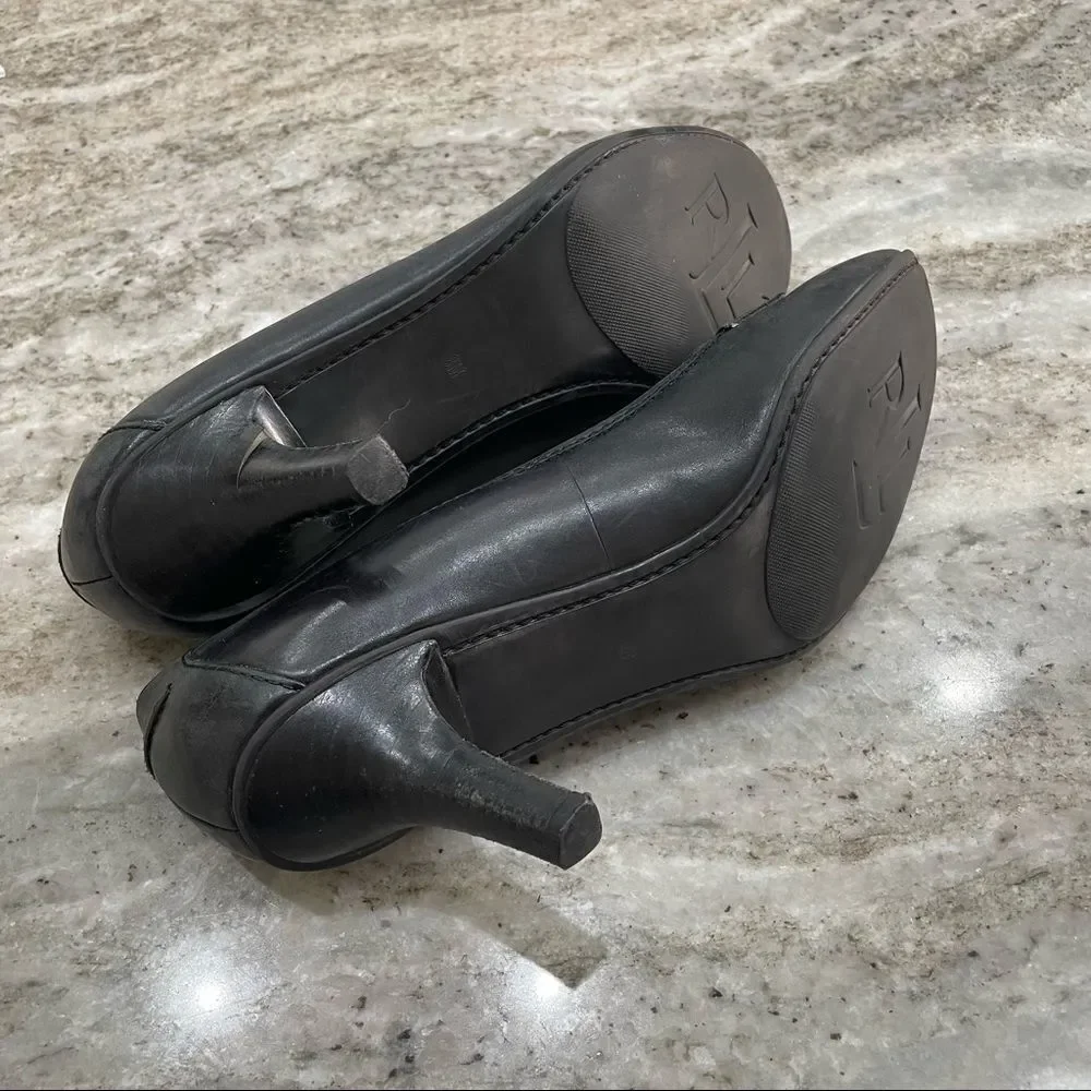 Lauren ralph lauren black heels size 8